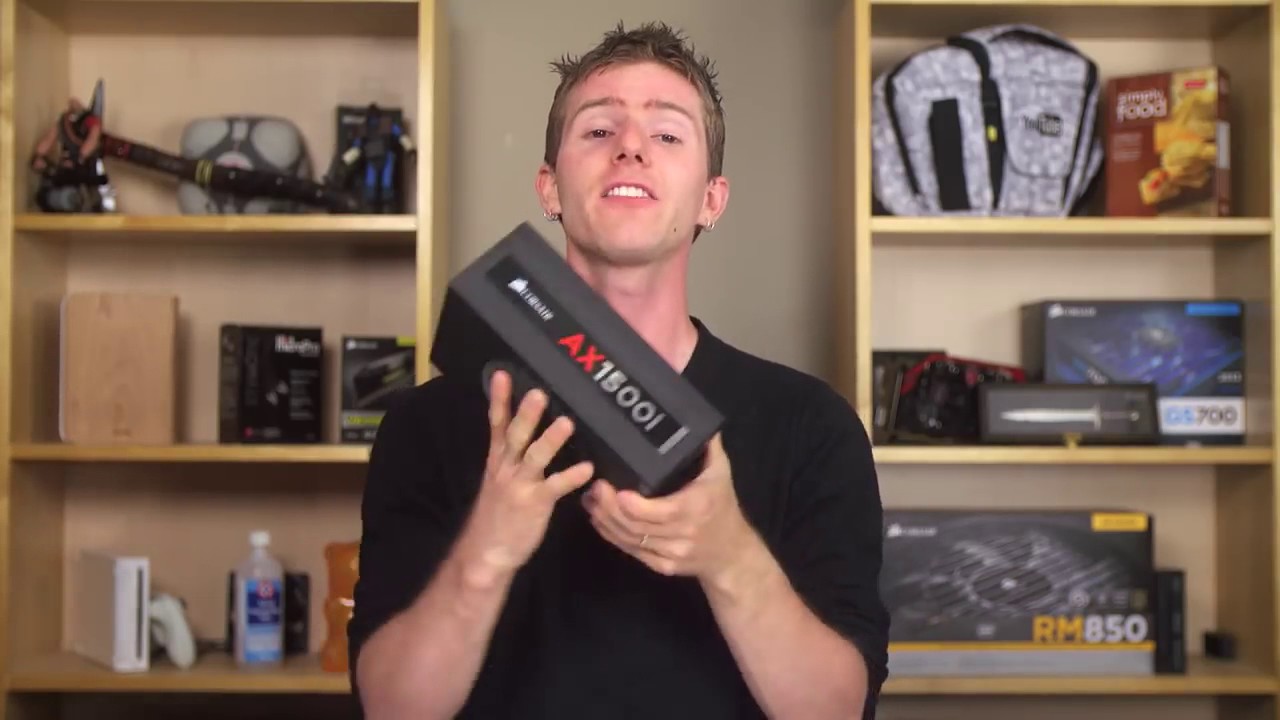 Linus Tech Quickie  The Corsair AX1500i Digital ATX Power Supply от BitMark