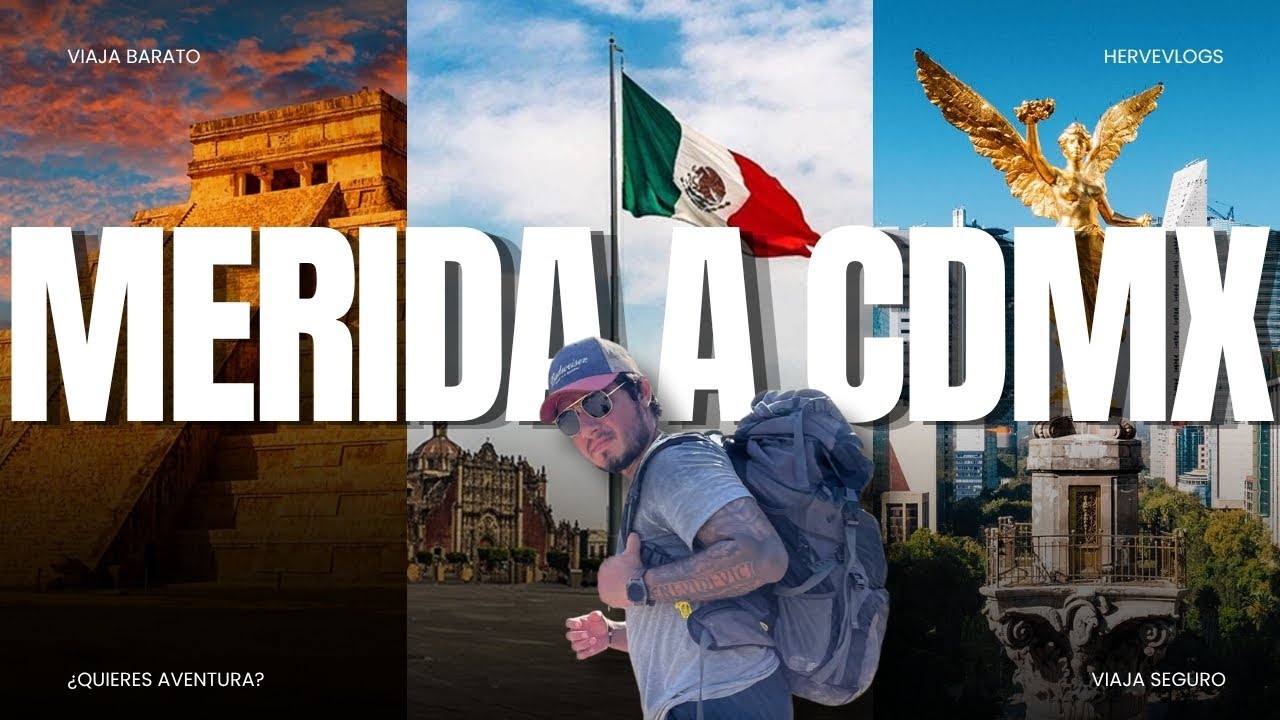 MÉRIDA a CDMX: Todo lo que necesitas saber antes de VOLAR BARATO ✈️🎒