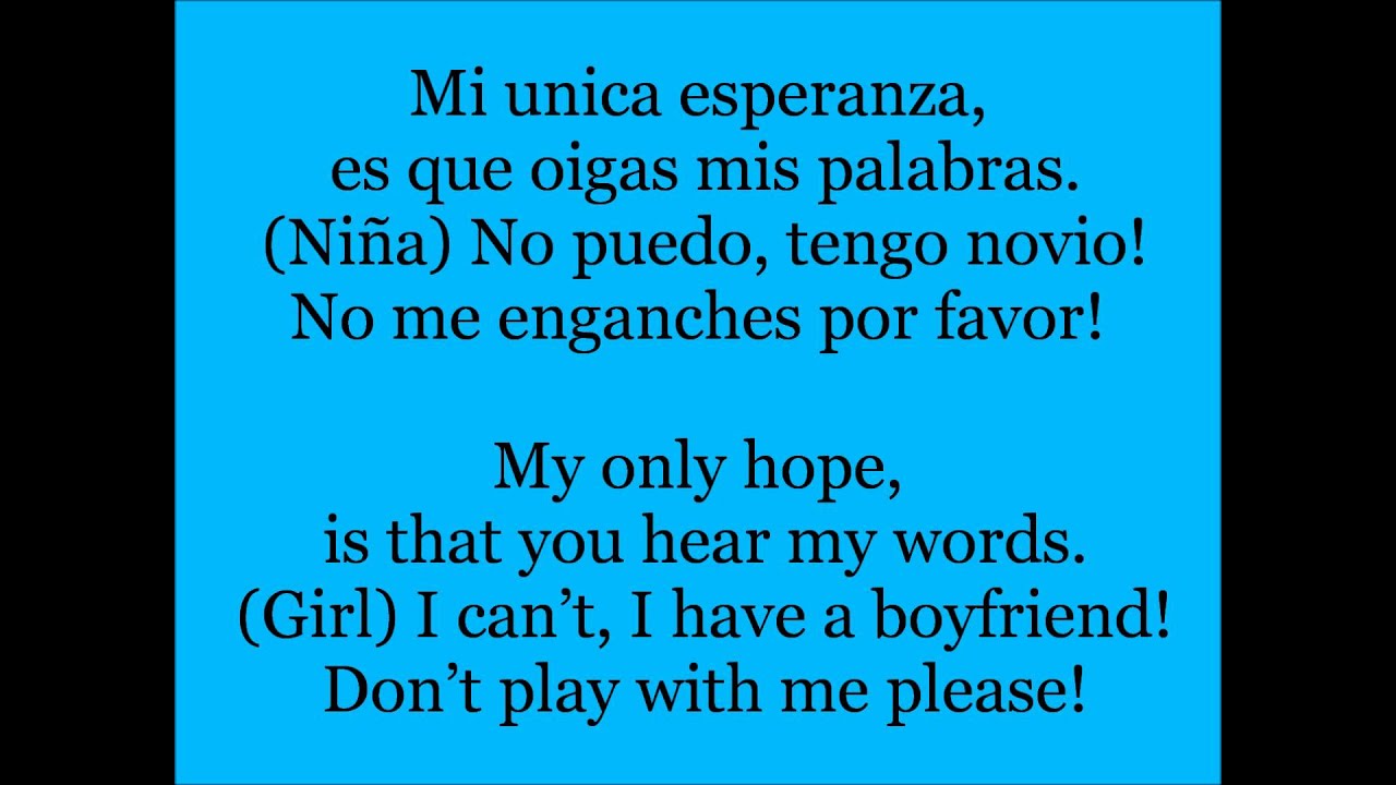 Obsession- Aventura (English & Spanish Subtitles)