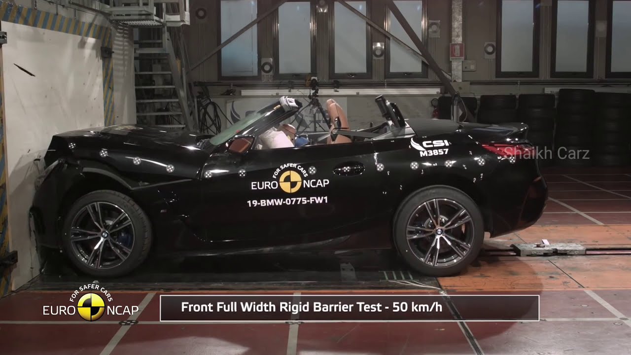 BMW Z4 Crash and Safety Tests 2021