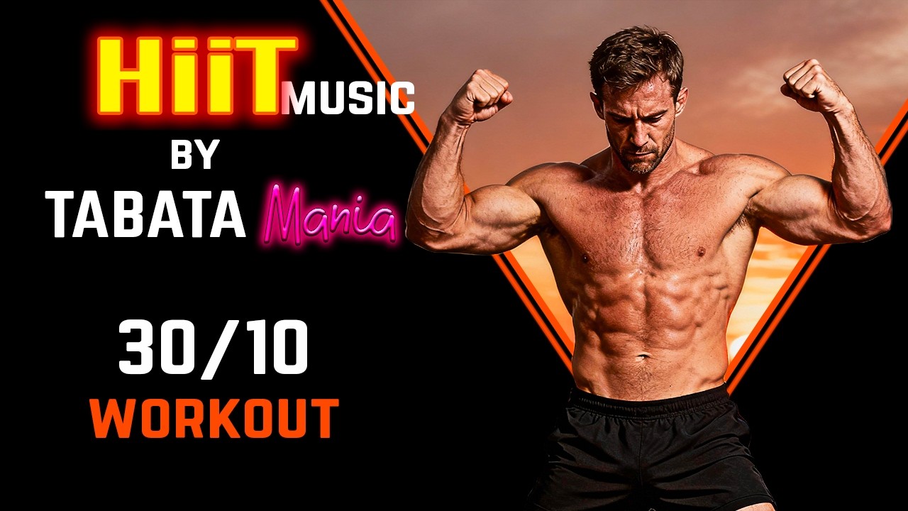 TABATA 30/10 - Тренировочная музыка с TIMER by TABATAMANIA