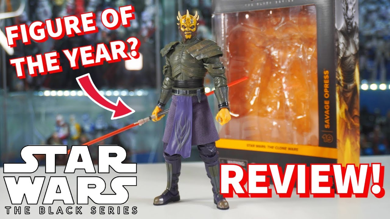 Figure of the Year? Black Series Savage Opress Review!