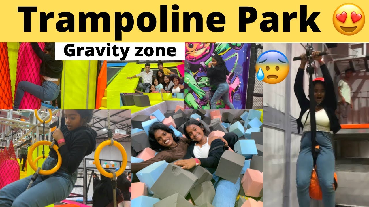 Trampoline Park Powai😍| Gravity Zone🤩 #rakshita #trampoline #powai #trampolinepark #gravity