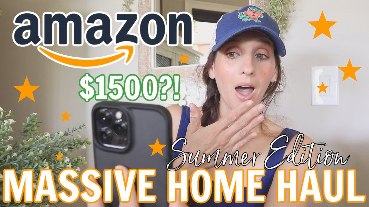 *MY BIGGEST AMAZON HAUL YET* NEW ITEMS FOR THE HOUSE + CLOTHING (BEST FINDS!)