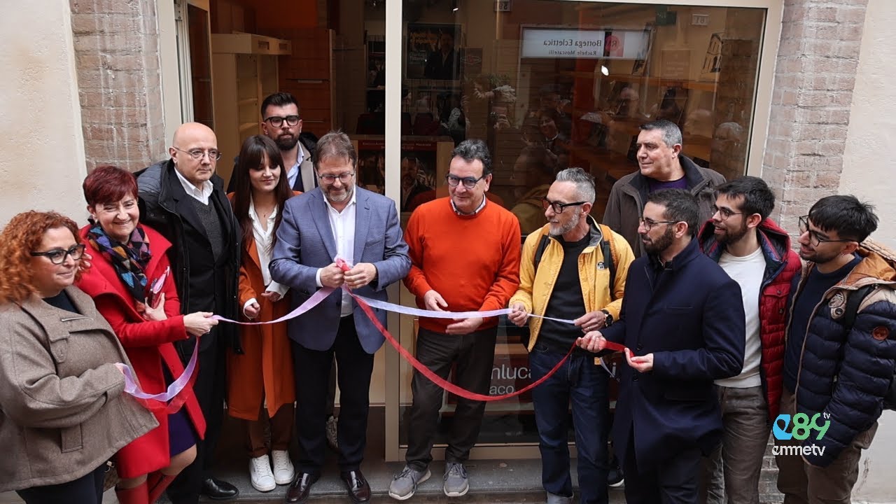 TG EMME. Elezioni Macerata: Tittarelli inaugura la sede elettorale