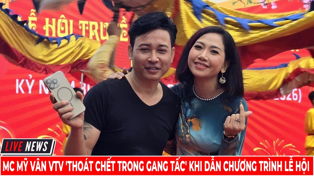 Mc Mỹ Vân Vtv 'Thoát Chết Trong Gang Tấc' Khi Dẫn Chương Trình Lễ Hội
