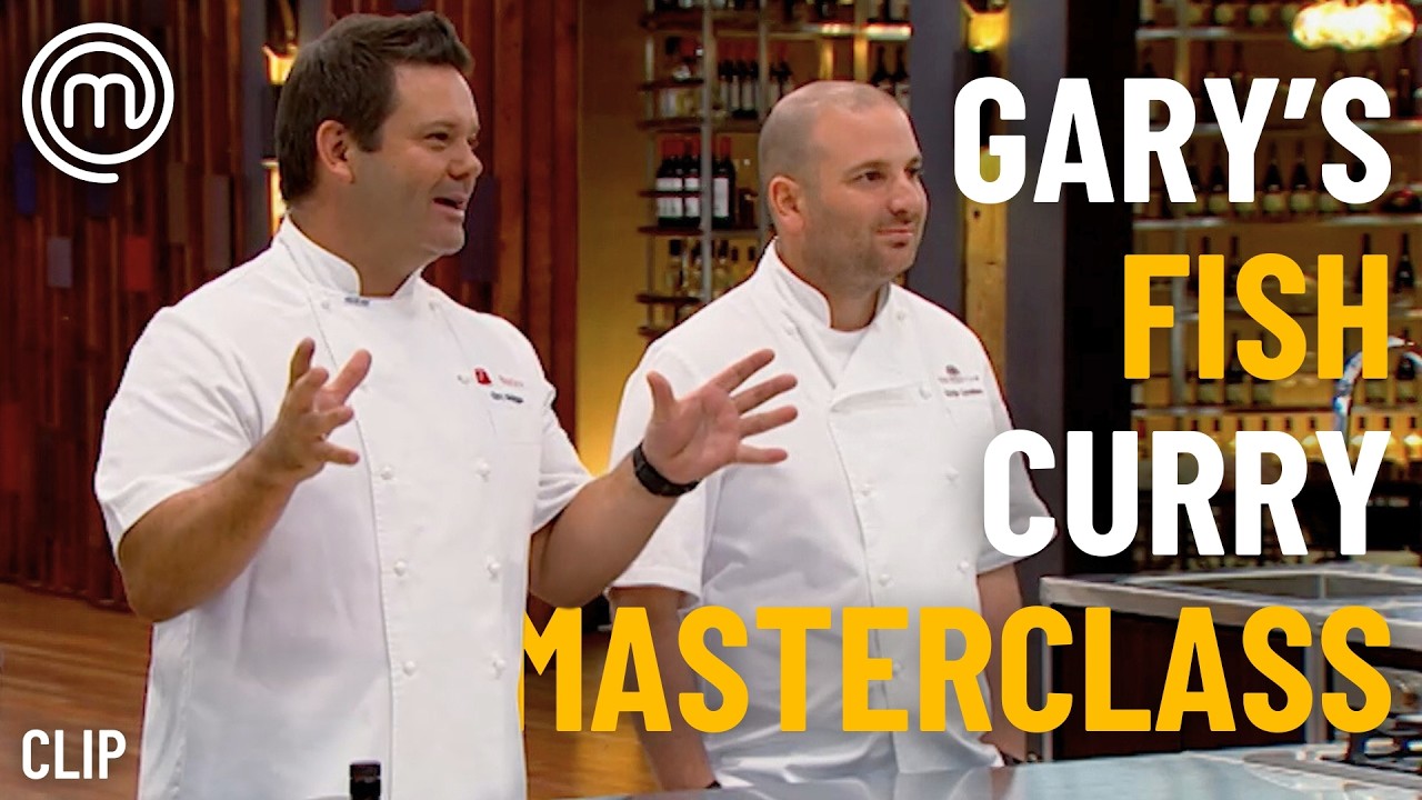 Gary's Fish Curry Masterclass | MasterChef Australia | S3 Ep30