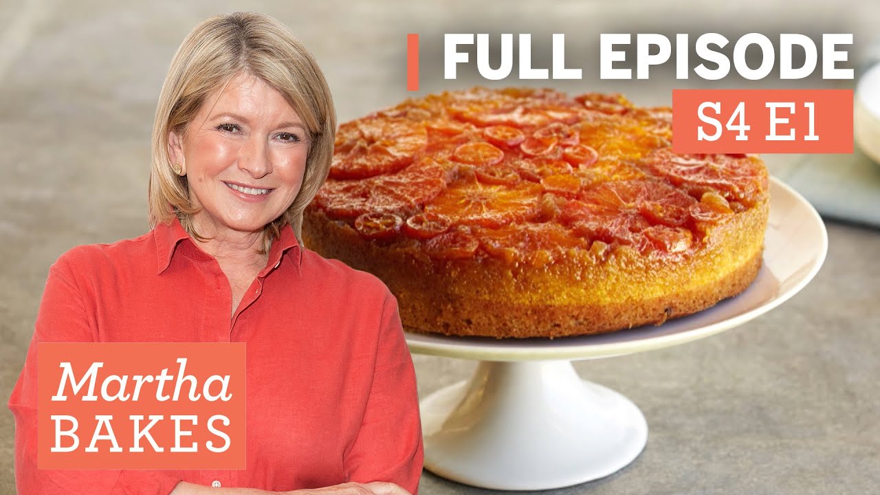 Martha Stewart Makes 4 Citrus Dessert Recipes | Martha Bake S4E1 