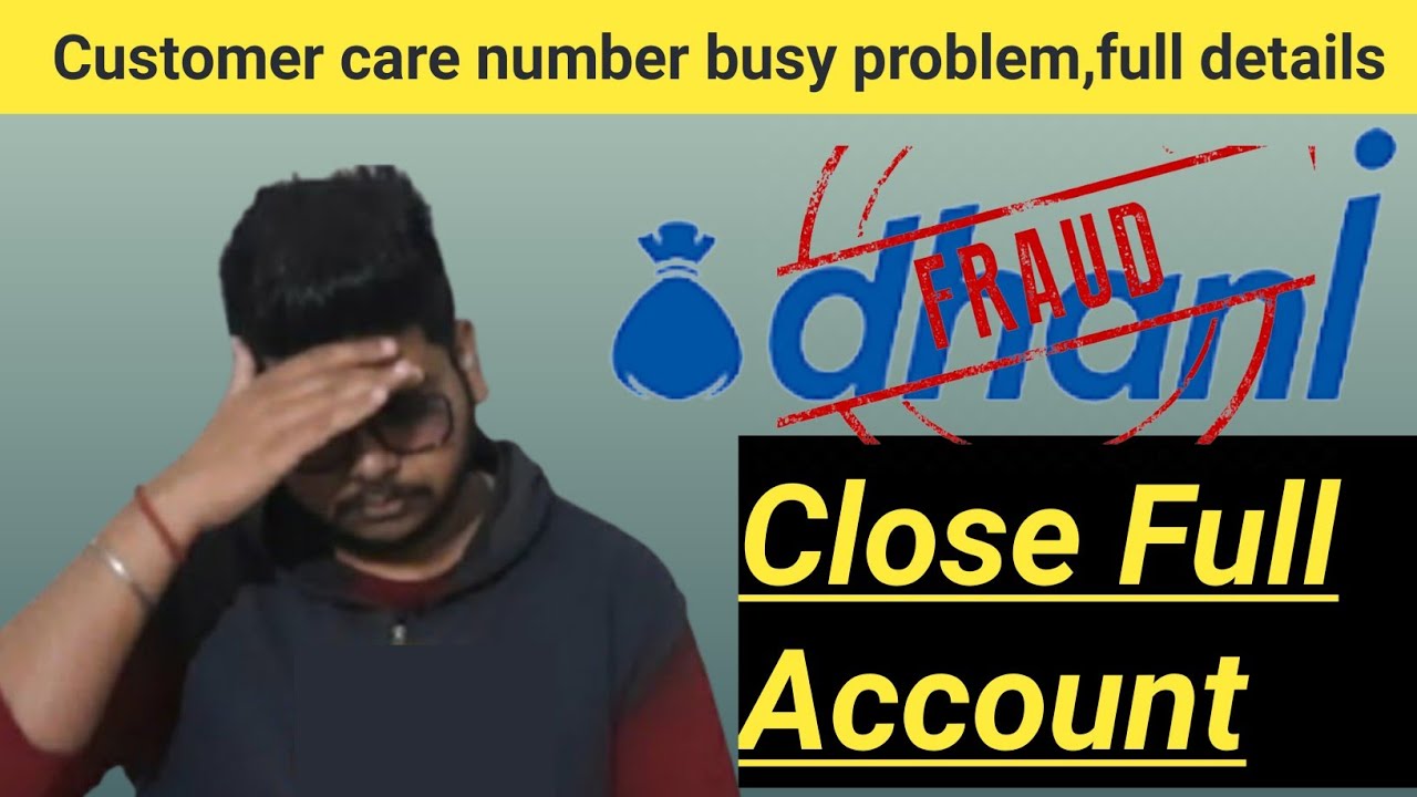 Dhani app fraud | Close your dhani account just a minute | don't use dhani app | full details hindi.