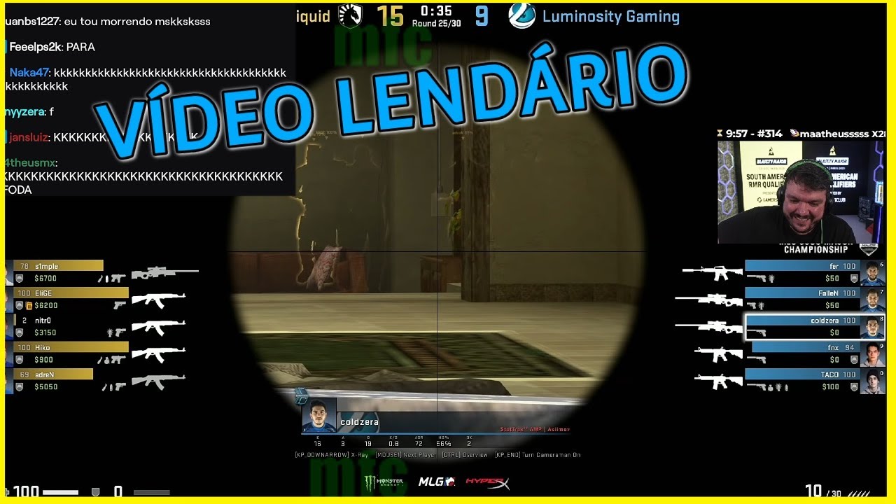 O MELHOR CAMERAMAN da HISTÓRIA do CS