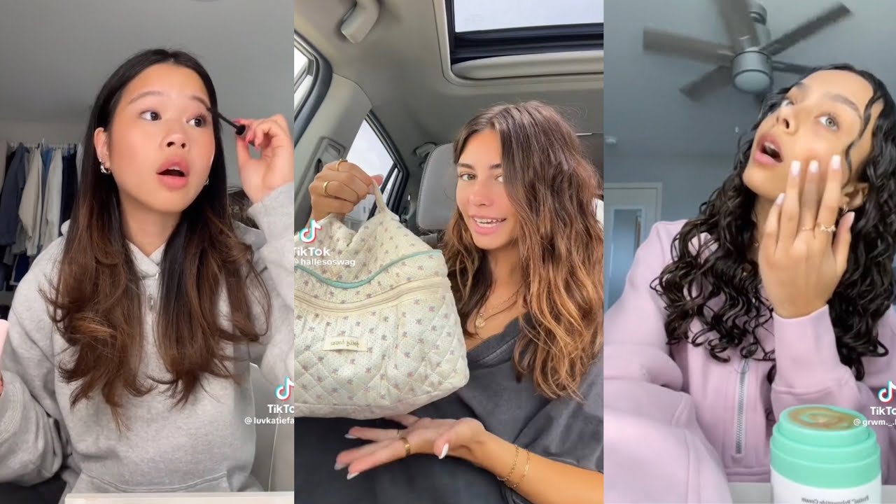 GRWM TikTok Compilation