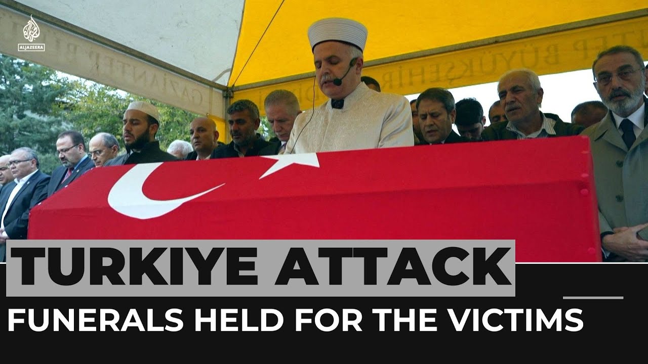 Turkiye rocket attack: Funerals are held for the victims