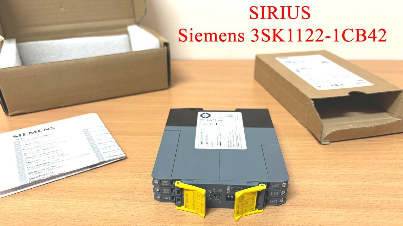 Реле безопасности SIRIUS Siemens 3SK1122 1CB42