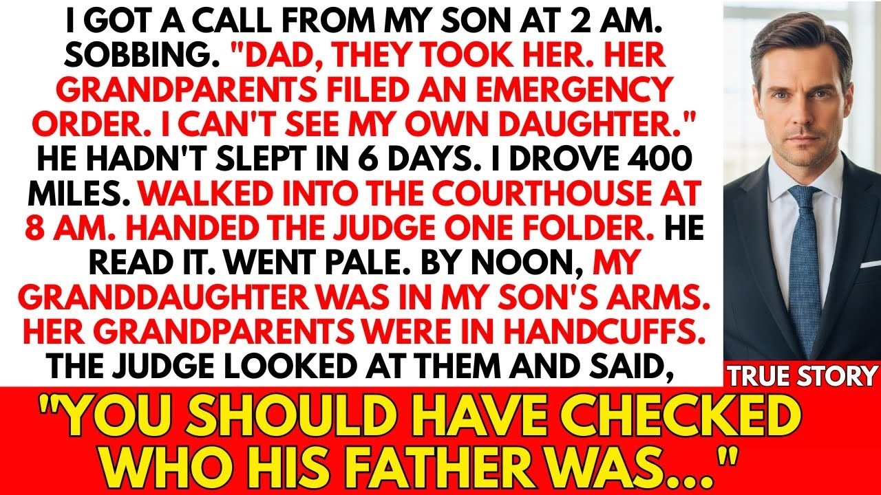 In Laws Took My Granddaughter  Filed Emergency Order  I Showed Judge One Folder   He Went Pale
