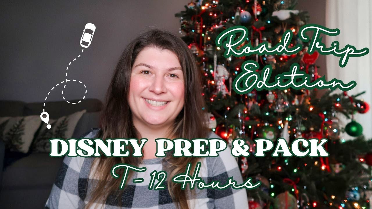 Prep and Pack with me for Disney World | Road Trip November 2024