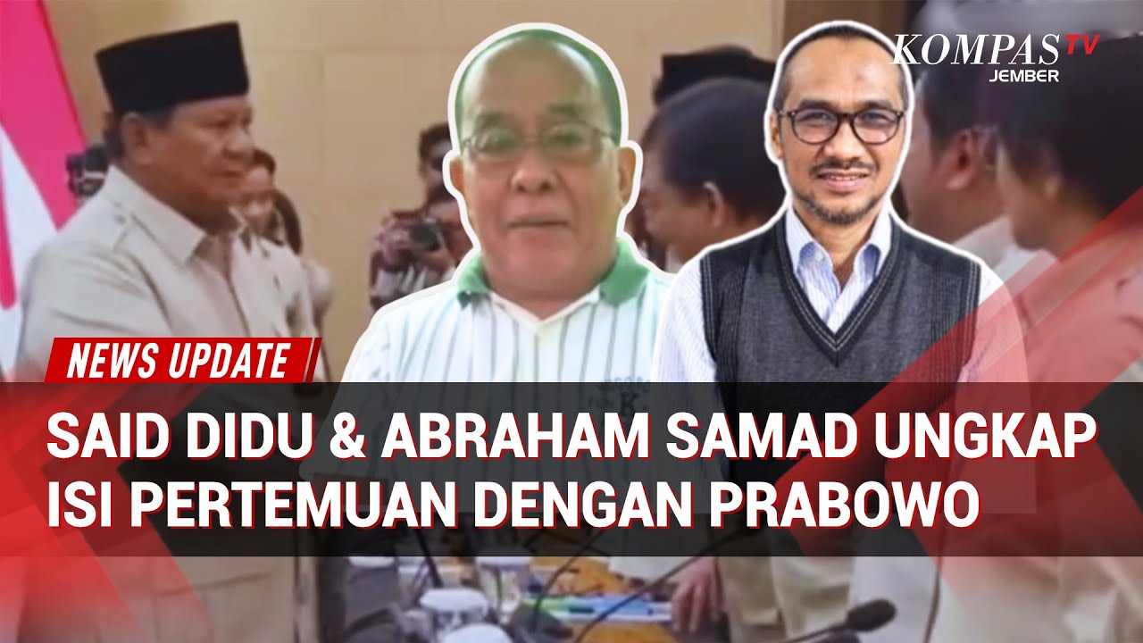 Blak-blakan! Said Didu & Abraham Samad Bongkar Isi Pertemuan dengan Presiden Prabowo