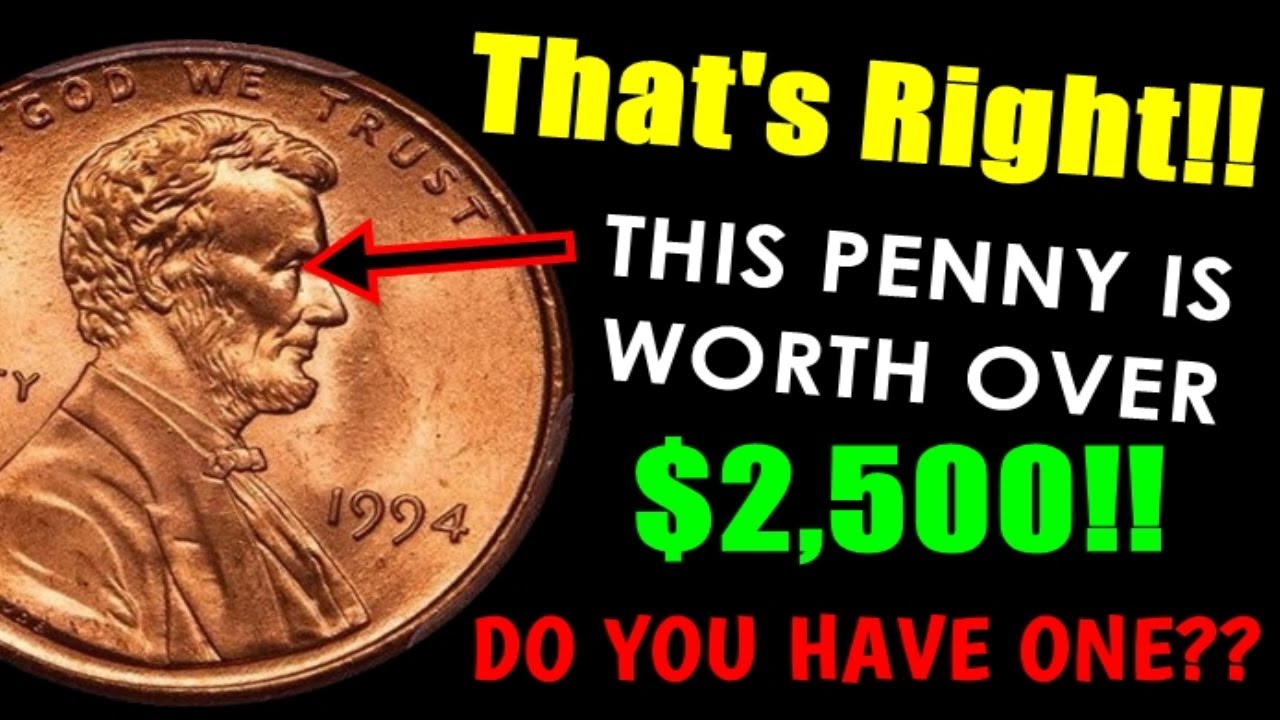 VALUABLE 1994 Lincoln Pennies To Search For! - COINS YOU CAN SELL FOR $2,500+