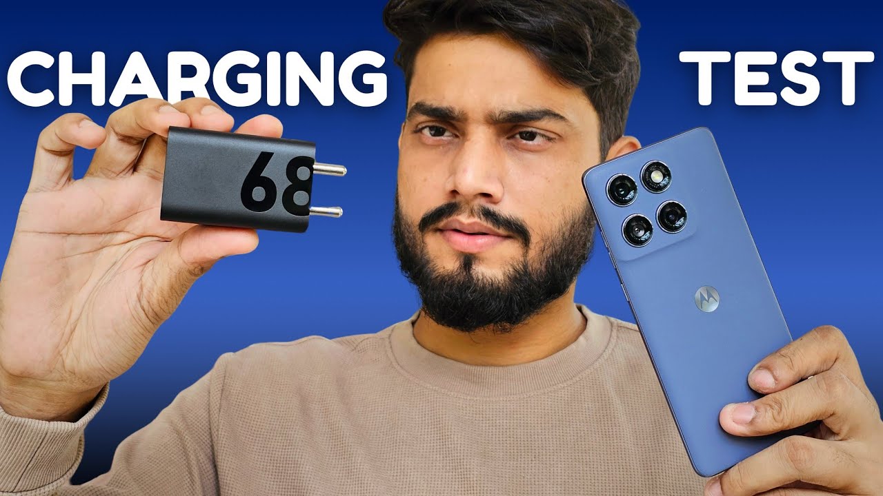 Moto Edge 60 Fusion Fast Charging Test!