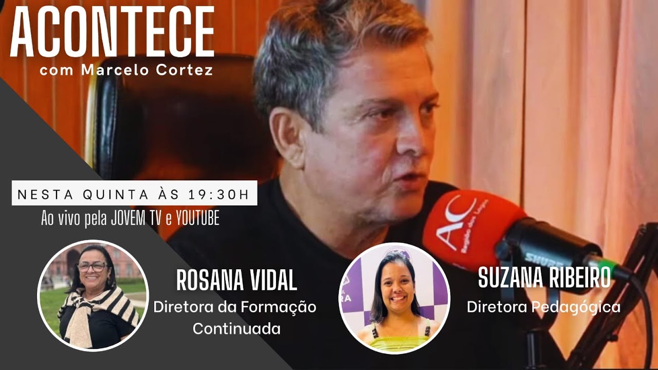 Acontece com Marcelo Cortez: Entrevista com Rosana Vidal e Suzana Ribeiro- 29/01/2026