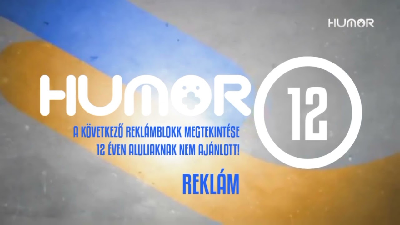 Humor+ Age Rating Advertising block Idents but it sounds like TV2