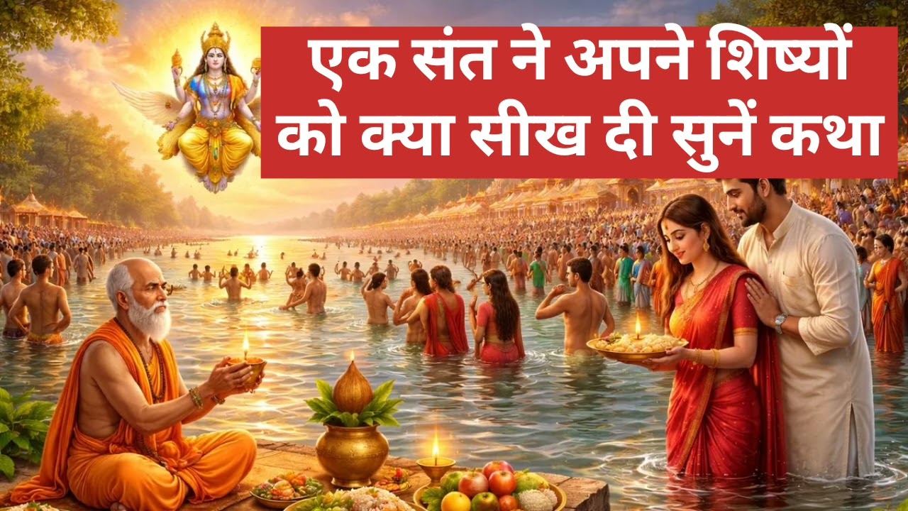 एक संत ने अपने शिष्यों को क्या सीख दी सुनें  दिलचस्प कथा |Sant Ne Apne Shisyo Ko Kya Sikh Di Katha 