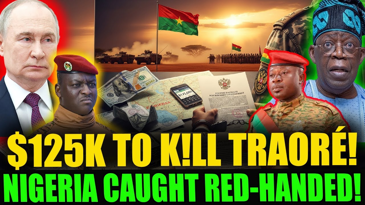 CHAOS: Russia Responds as Paul Damiba REVEALS EVERYTHING: Nigeria Paid $125K to Assassinate Traoré?