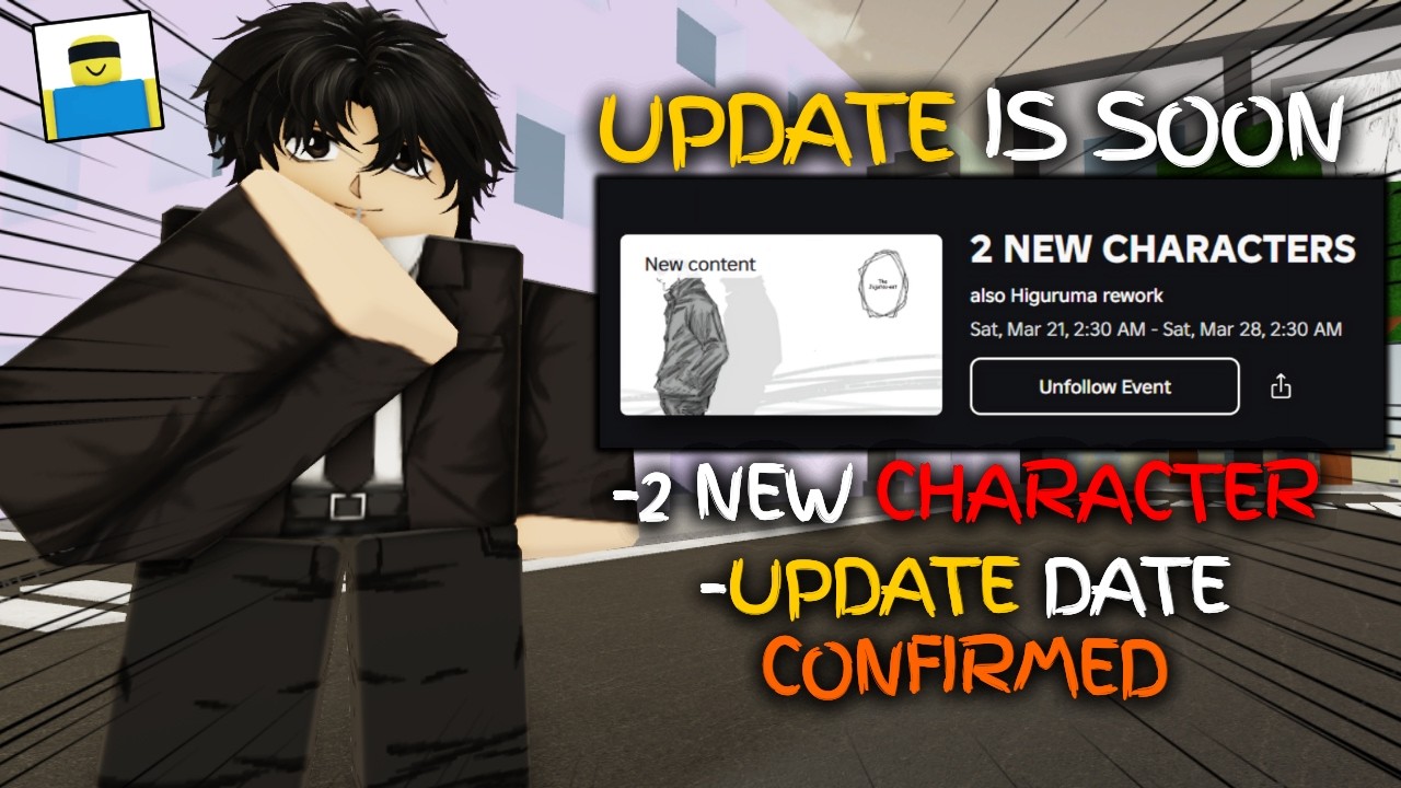 TWO NEW CHARCTERS IS COMING IN THE NEXT JJS UPDATE + UPDATE DATE CONFIRMED | Jujutsu Shenanigans