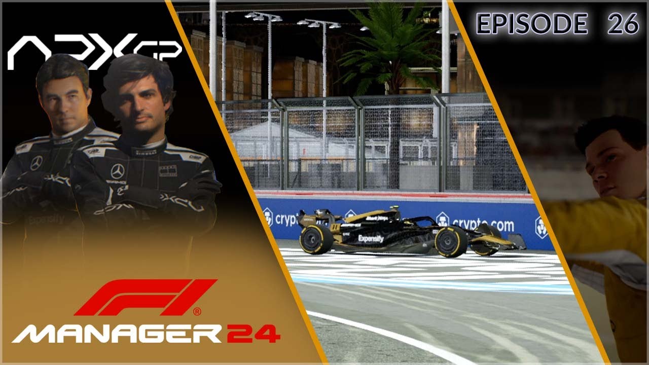THIS IS A PROBLEM! (F1 Manager 2024 - APEX GP Road to Glory - Saudi Arabian GP)