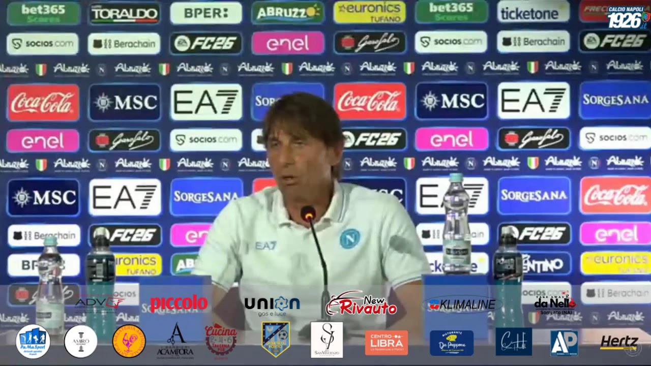 Conferenza Stampa Antonio Conte da Castel di Sangro