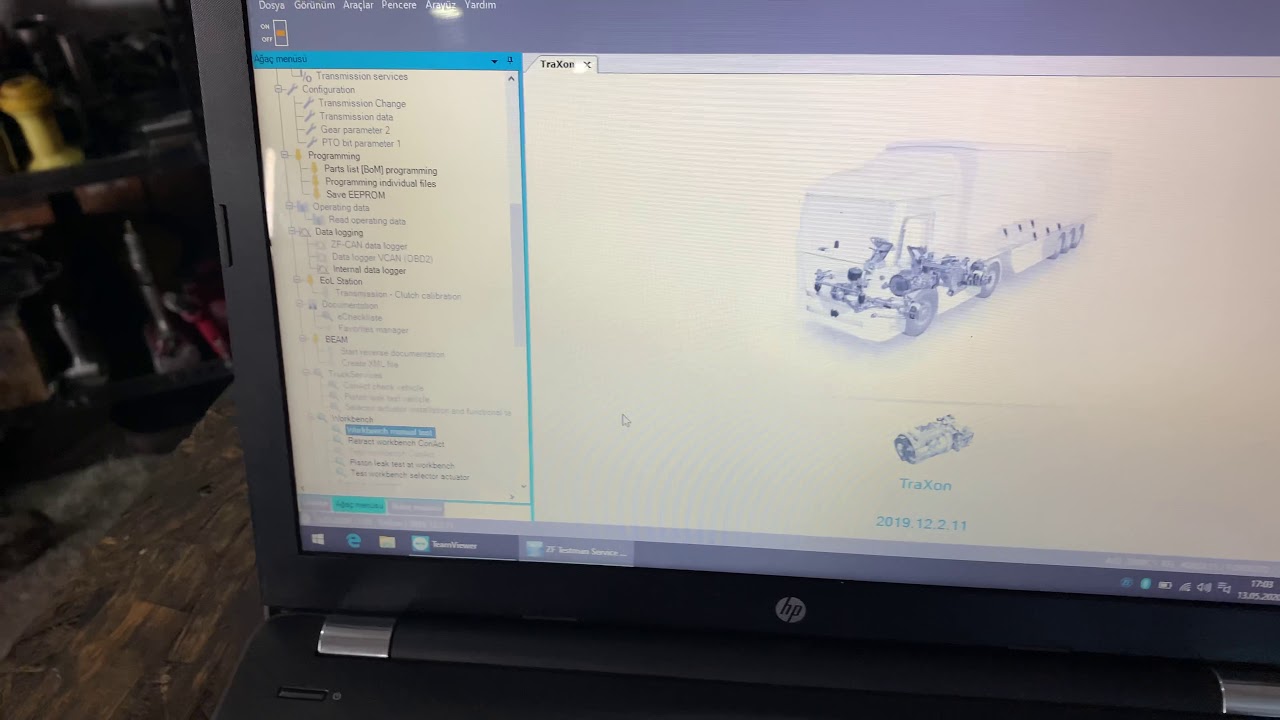 Zf traxon Şanzıman kulesi programlama ve arıza tesbiti 05060529614