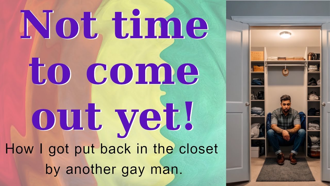My Horrific Coming Out Story - #comingout To Another Gay That Pushed Me Back Into The Closet