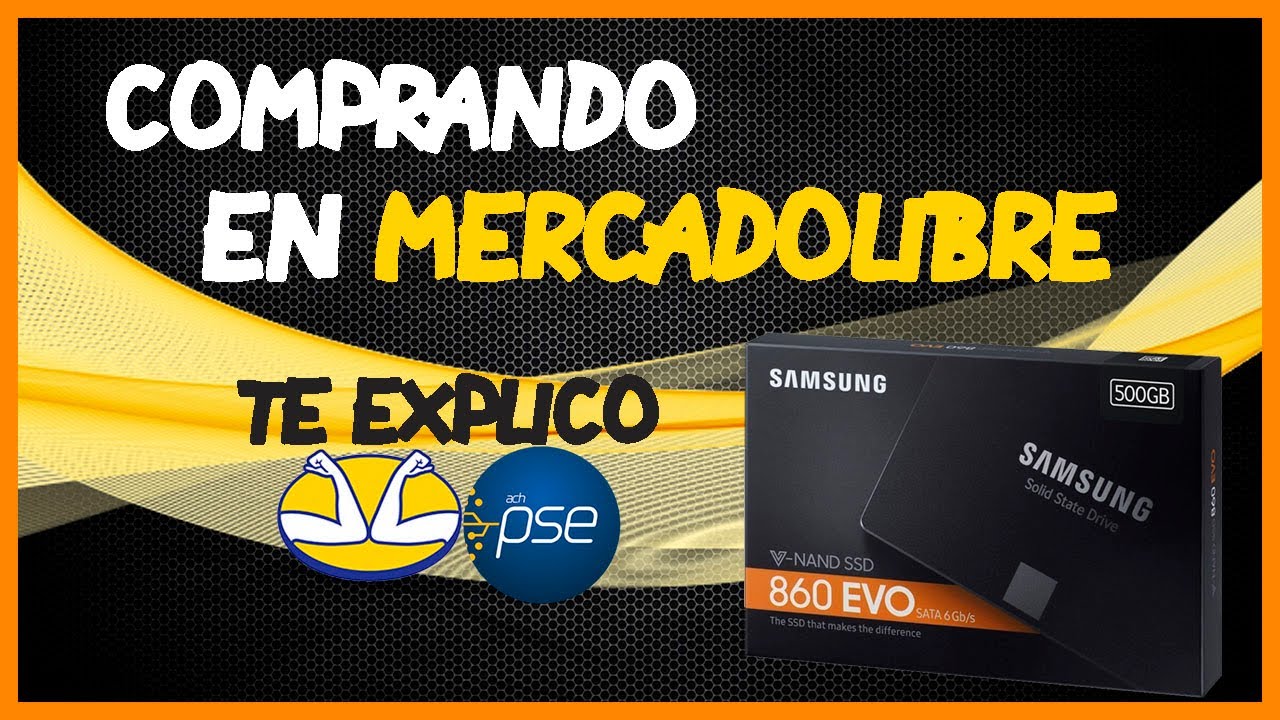 Comprando un SSD en MercadoLibre. Todo el proceso de compra en linea y llegada a mi domicilio.