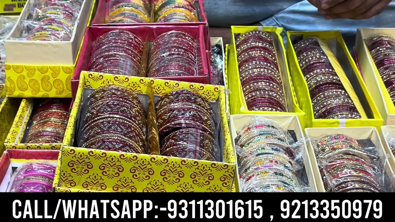Rozy Bangles Wholesale Market Sadar Bazar | Cheapest Chudi Bazaar in Delhi 2025 | 