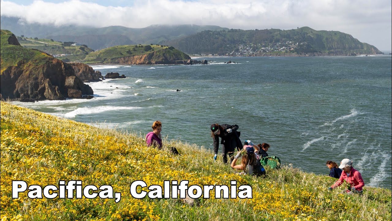 [4k] Pacifica California💙 The most scenic hike in San Francisco bay area | Hdr walking tour 2023