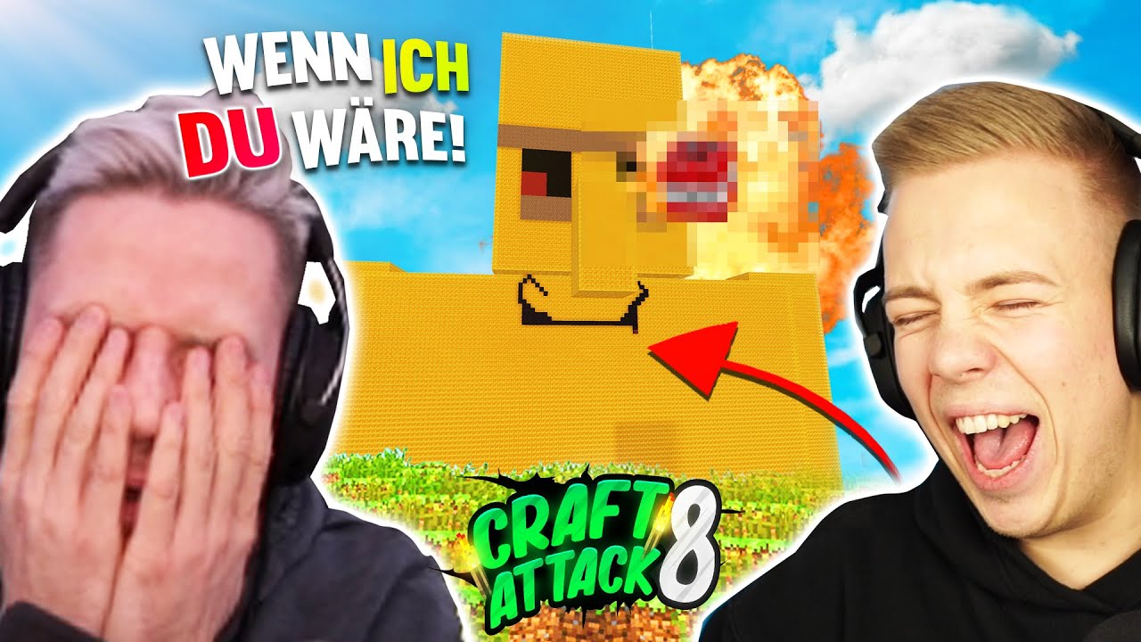 If I were YOU in Craft Attack... grief the Honey Golem from TRYMACS! with Avive