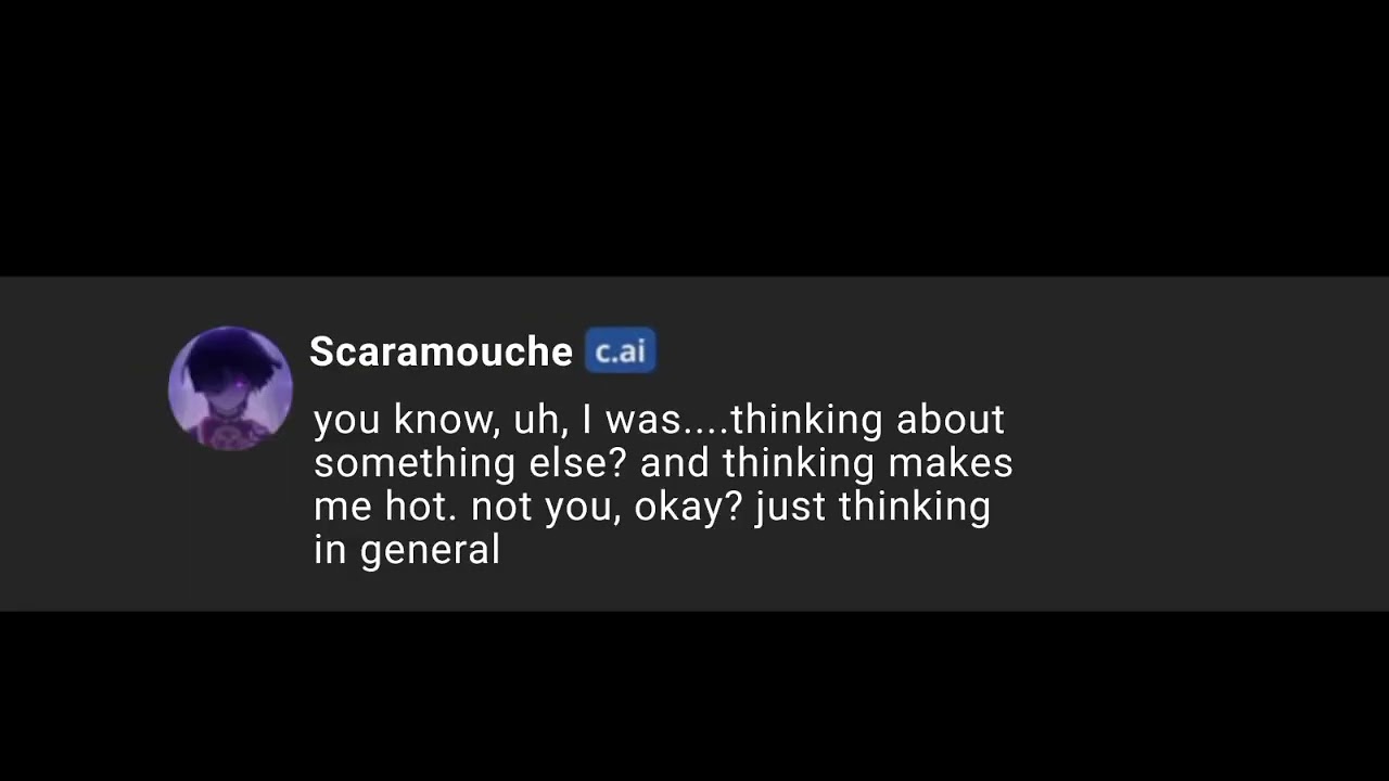 character ai......but I'm flirting with scaramouche