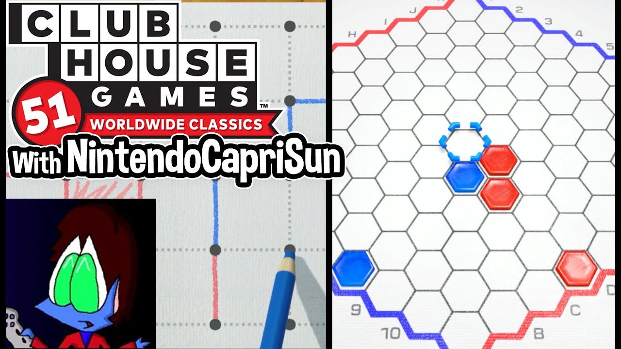 Clubhouse Games: 51 Worldwide Classics | Hex and Dots and Boxes feat. NintendoCapriSun