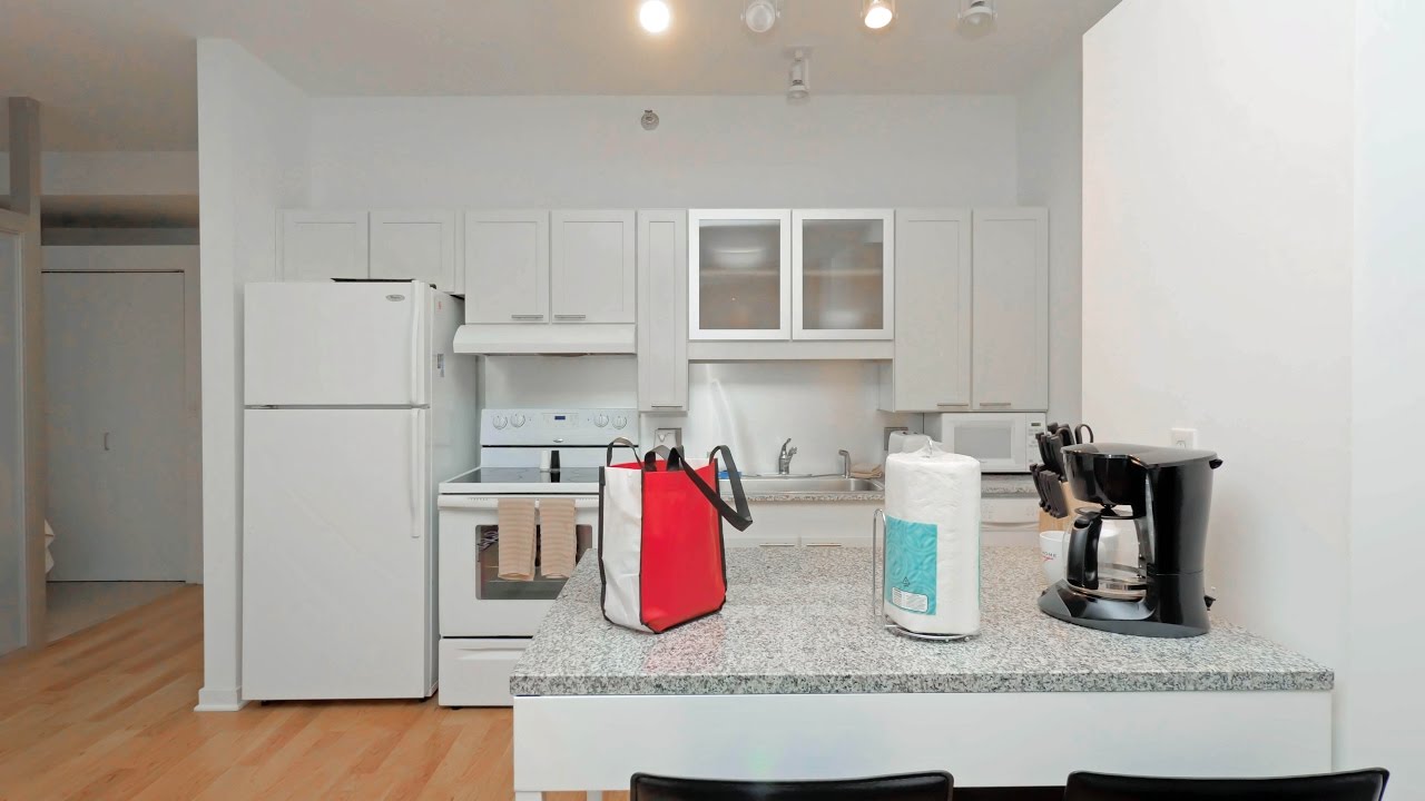 Tour a 14th floor Furnished 1 Bedroom with Suite Home Chicago!