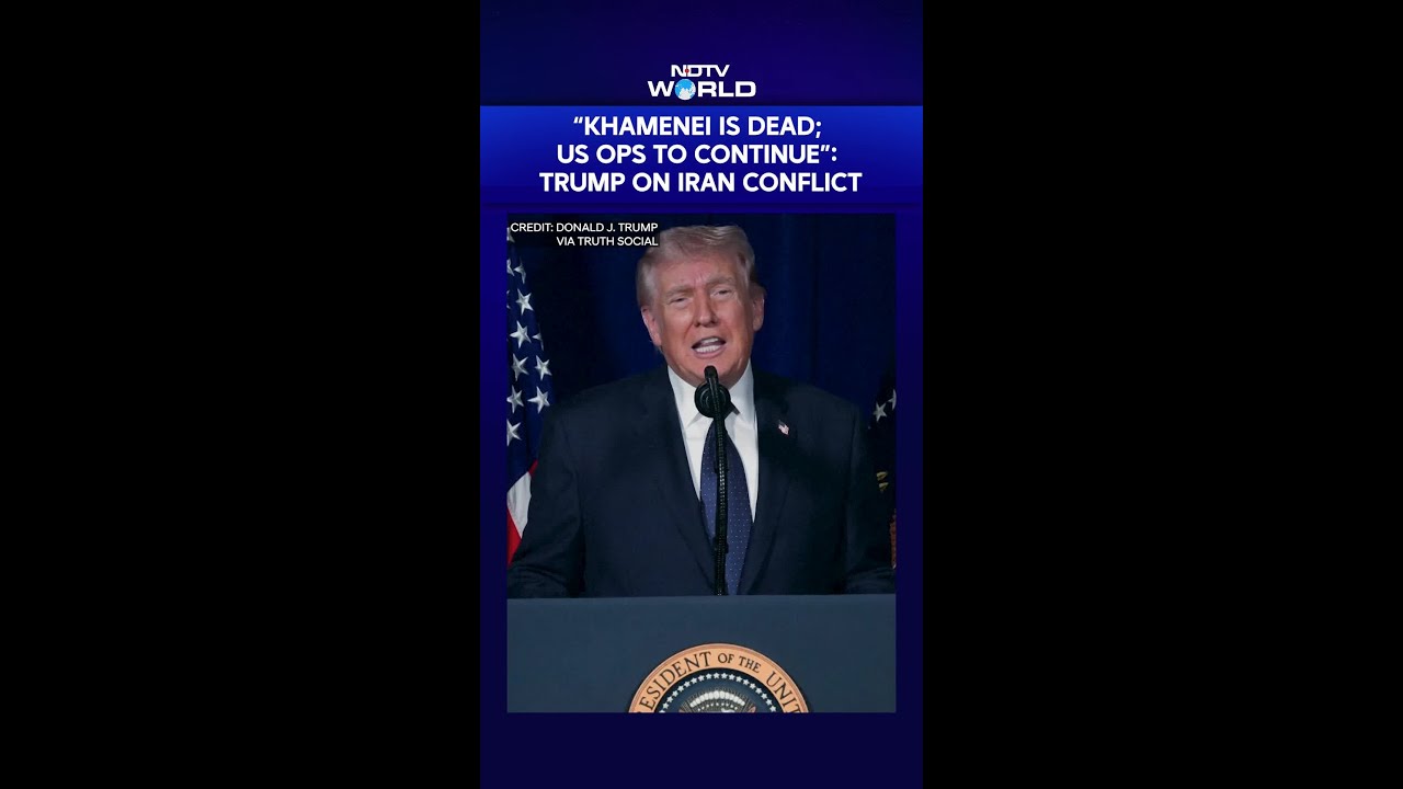 US Attack On Iran | &ldquo;Khamenei Is Dead; US Ops to Continue&rdquo;: Trump on Iran Conflict