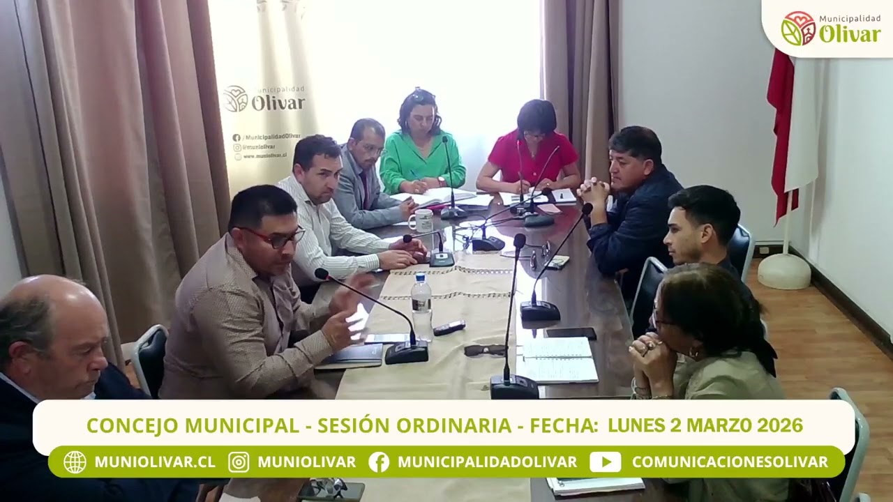 Concejo Municipal, Lunes 2 Marzo 2026