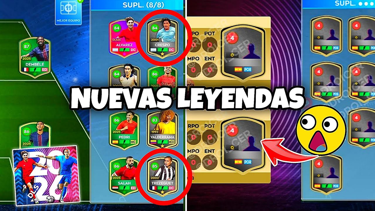 ANALIZANDO LOS NUEVOS JUGADORES LEYENDAS QUE SALDRAN DLS 26 NOVEDADES😳