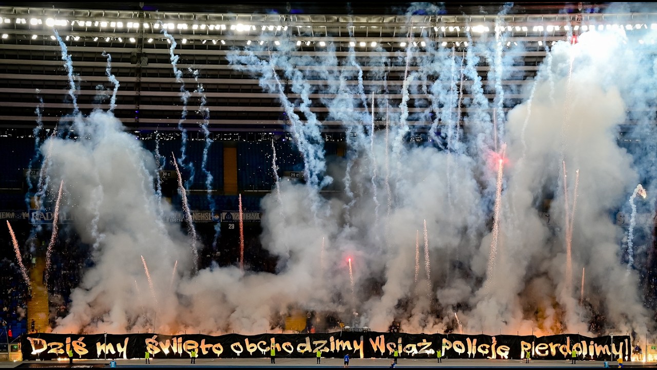 18 LAT ULTRAS NIEBIESCY - Dziś my święto obchodzimy, wciąż policję... (14.08.2026 r.)