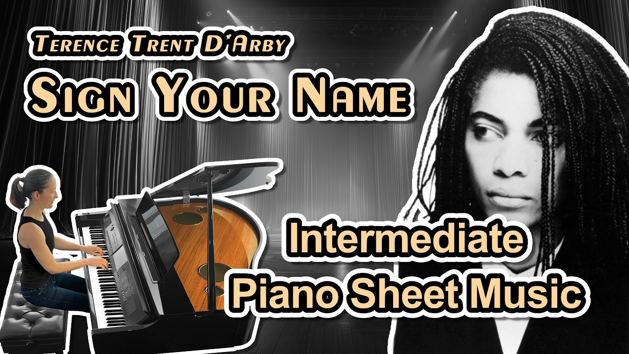 Sign Your Name (Sananda Maitreya) - Intermediate Piano Sheet Music