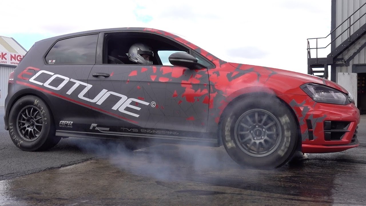 ECOTUNE - QUICKEST STOCK ENGINE GOLF 7R IN THE WORLD