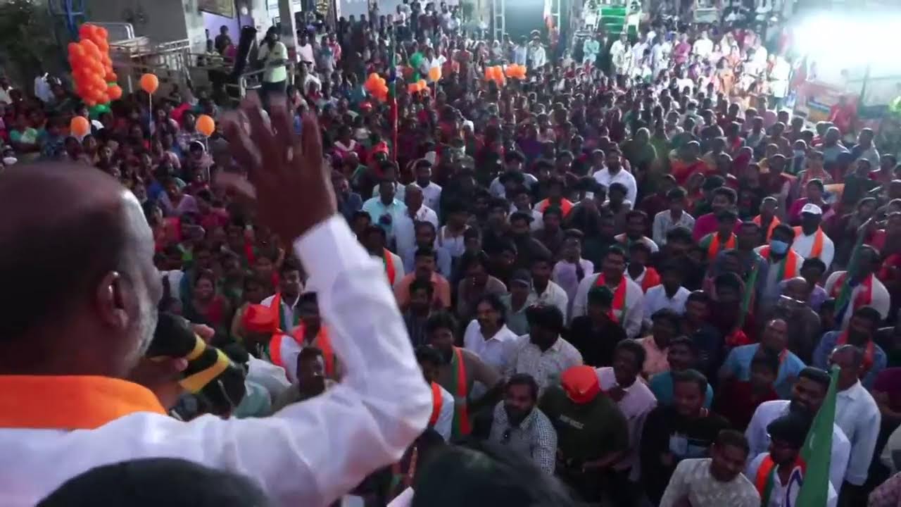 Live : Karimnagar Municipal corporation campaign in Division 10, 11 #LotusInEveryDivision