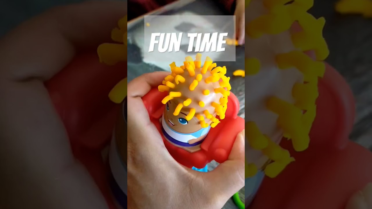Play-Doh Crazy Cuts Stylist Hair Salon Pretend Play Toy for Kids 3 Years+ #playdoh #shorts