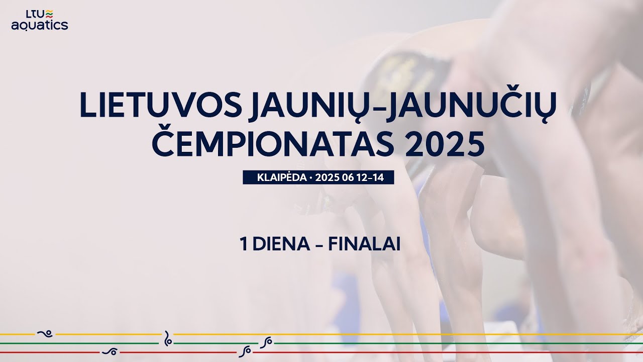 Lietuvos jaunių-jaunimo čempionatas 2025 Klaipėda | 1 diena | Finalai