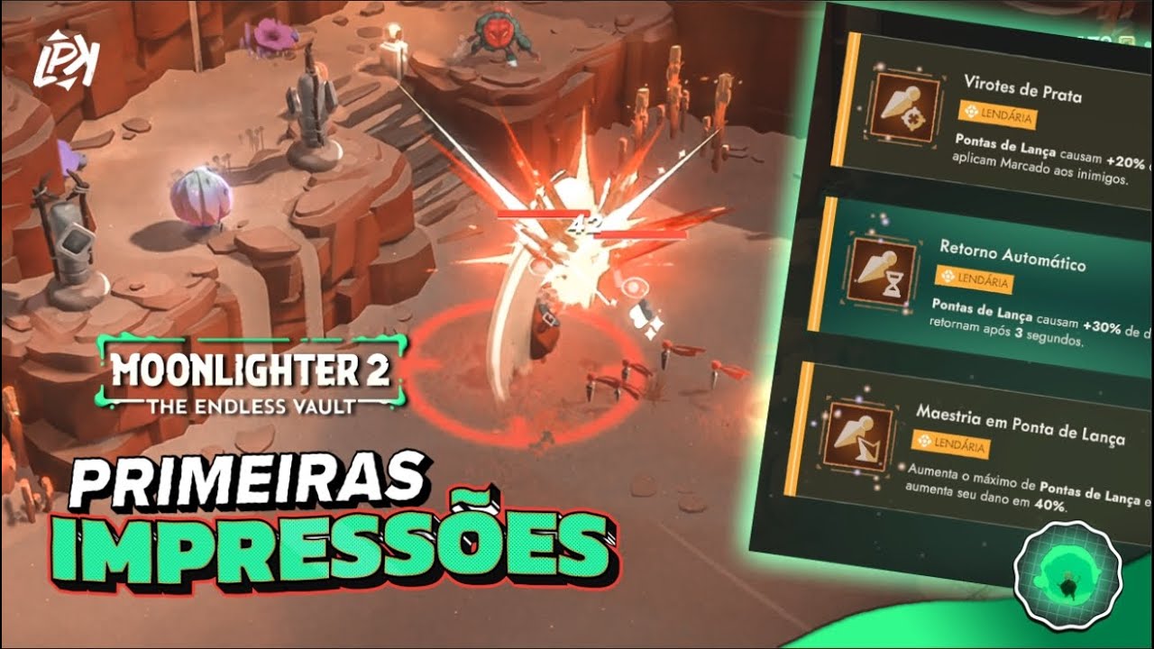TÁ VALENDO? SE LIGA como está o game MOONLIGHTER 2 - The Endless Vault 🌙