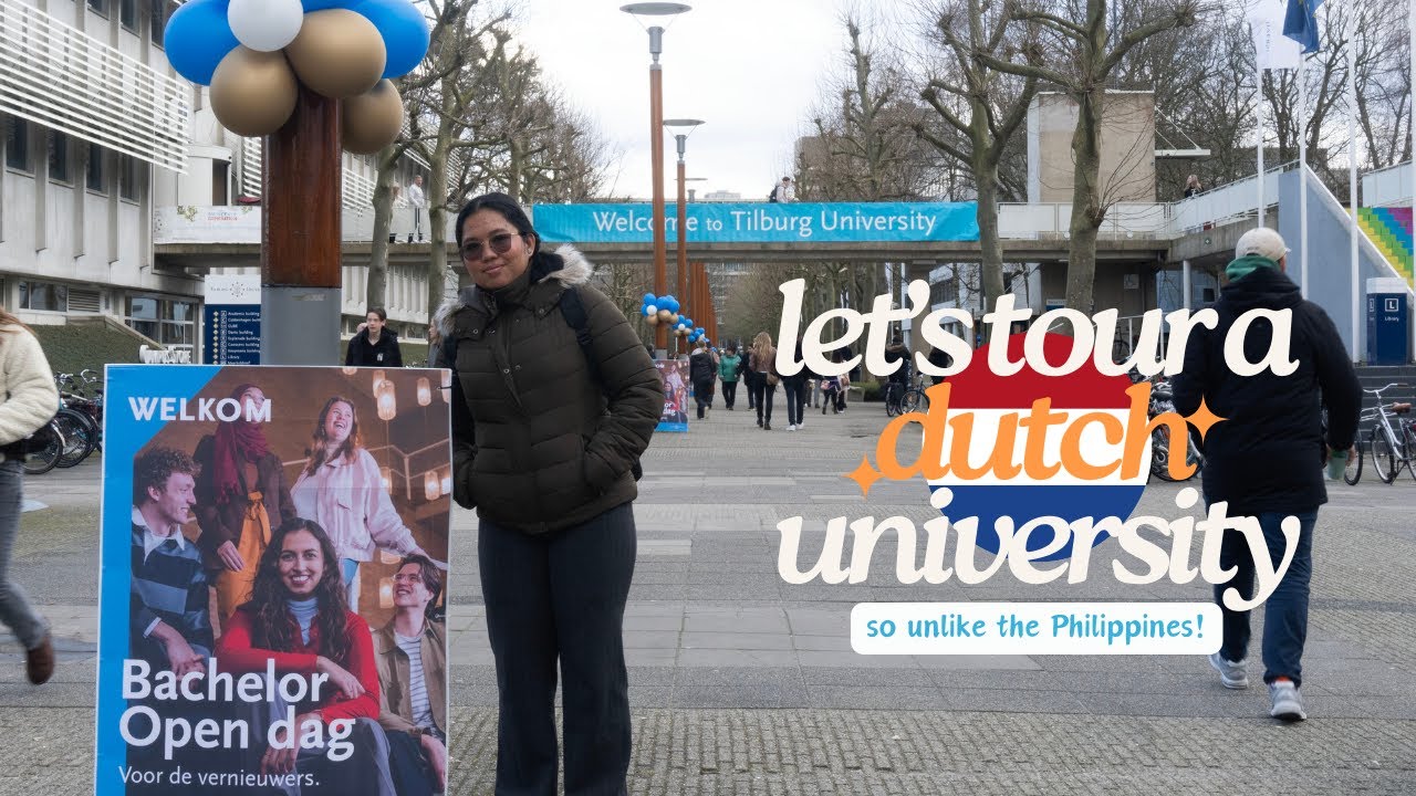 come with me to Tilburg University open day 🇳🇱 | everything dutch vlog