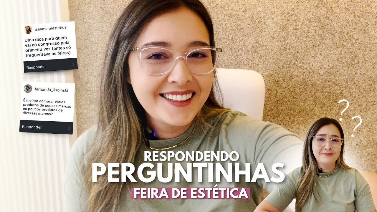 DICAS PARA FEIRA / CONGRESSO ESTETICA IN SP